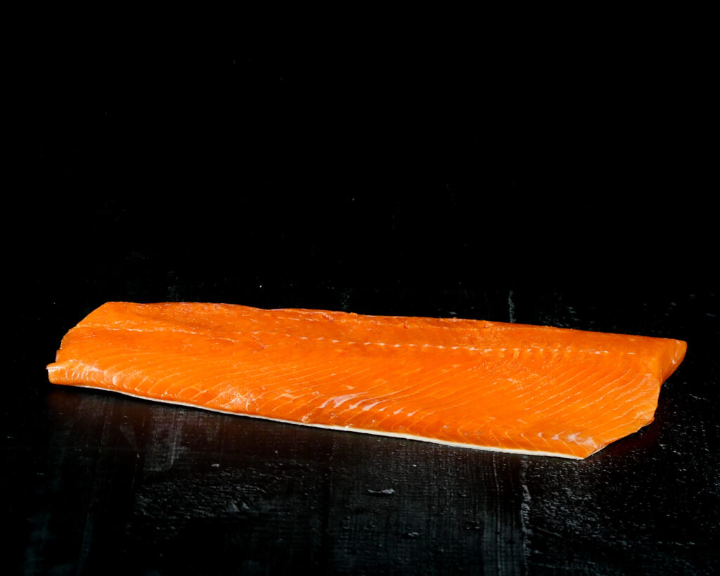 Sockeye zalmfilet met vel 500 gram (Wilde zalm)