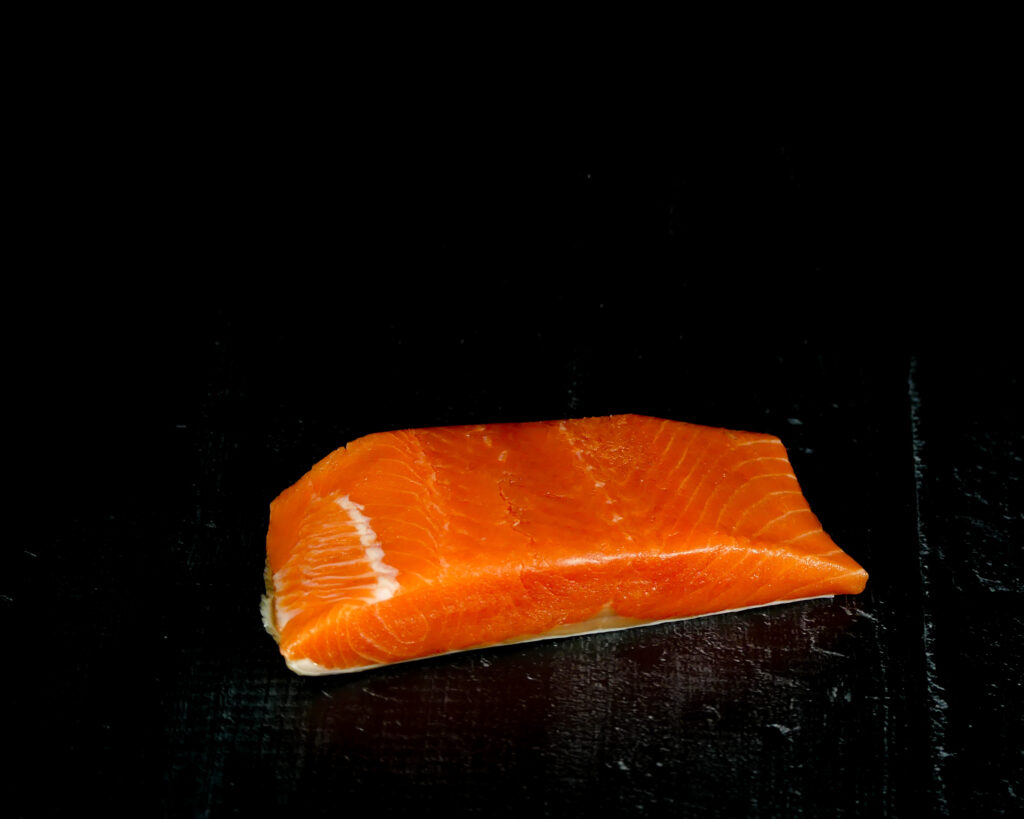 Sockeye zalmfilet met vel 150 gram (Wilde zalm)