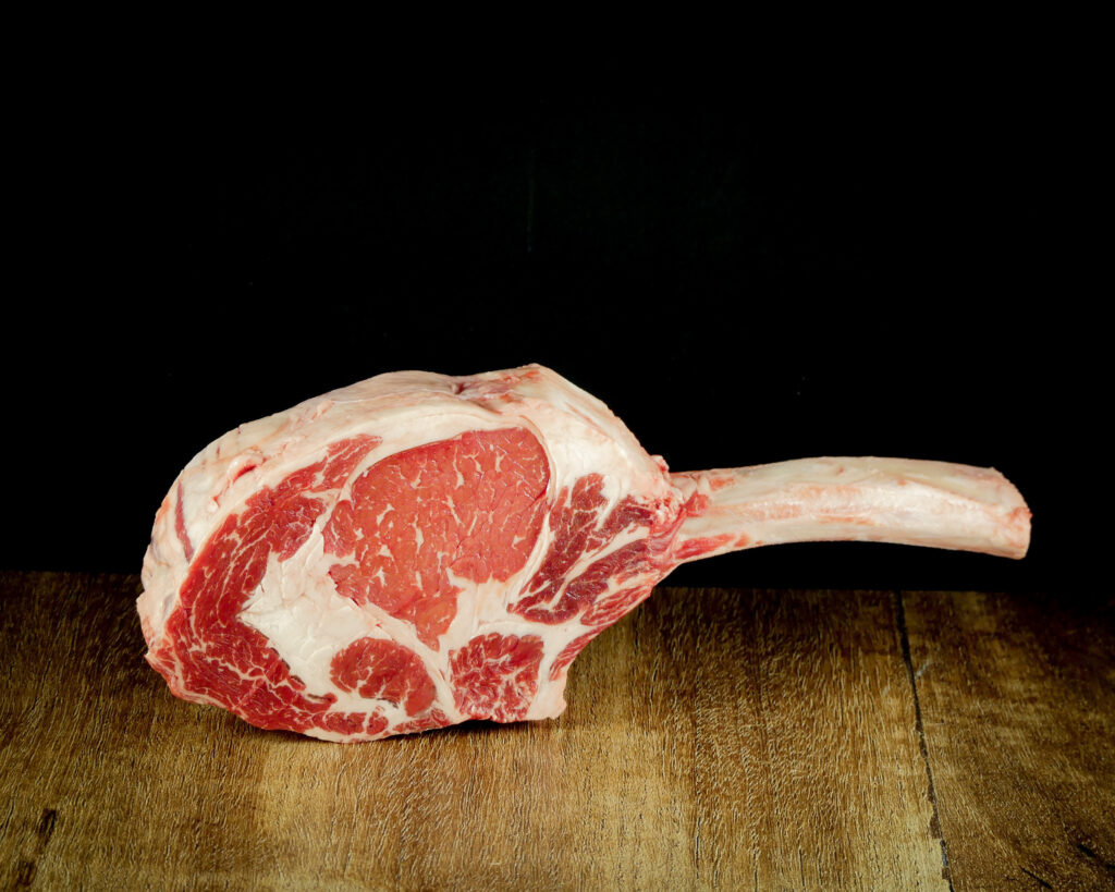 Angus tomahawk steak Canada