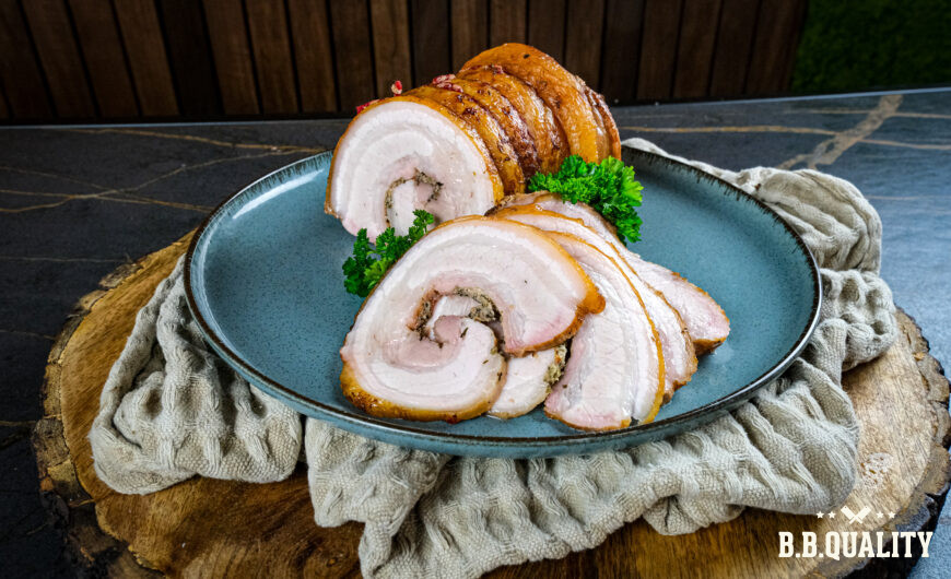 BBQuality Porchetta pakket recept | buik voor porchetta | the Italian | SPG | BBQuality