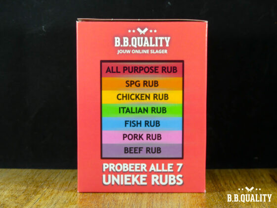 BBQuality rub proefpakket