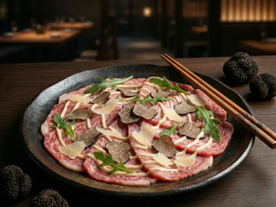 Wagyu ribeye carpaccio A5 Japans (Full Blood)