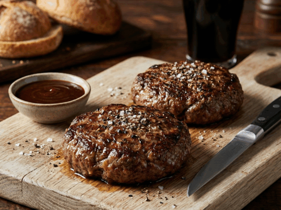 Dry Aged Guinness burger dryaged2026 | BBQuality