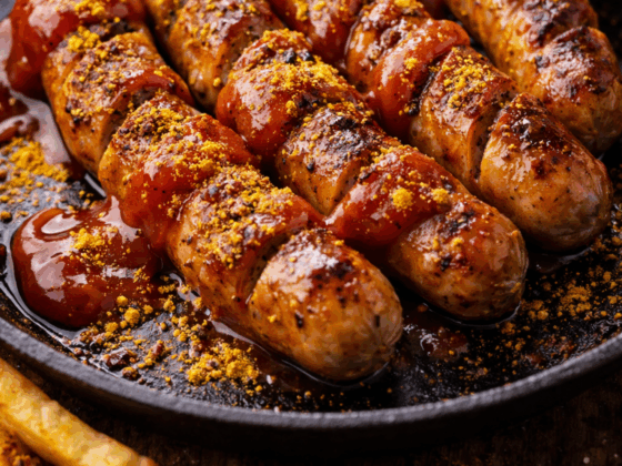 Perfect-gegrillde-Van-Dils-Curryworst-in-de-pan-bbquality