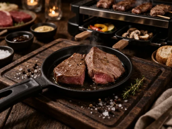 Angus biefstuk gourmet kogelbiefstukjes voor pick en mix gourmetschotel
