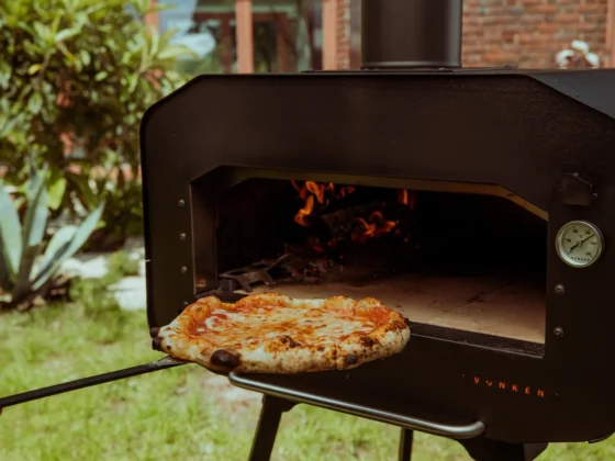 Vonken home hout gestooke pizza oven
