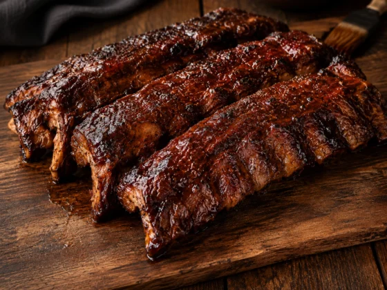 Spareribs met ketting per 3 van PorkBest. Malse baby back ribs van kwaliteitsvarkensvlees, ideaal voor barbecue, kamado en smoker.