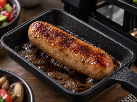 BBQuality-worstjes gourmet bereid in een pannetje